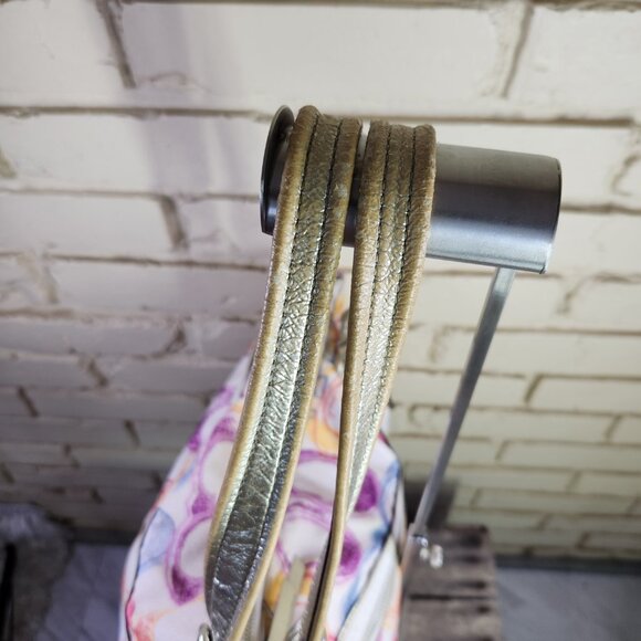 Coach Poppy Dream Signature C's Colorful Tote Bag - Picture 7 of 15